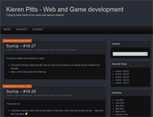 Tablet Screenshot of kierenpitts.com